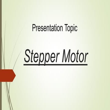  Setpper Motor