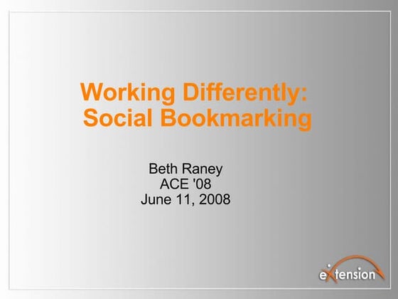 Beth Raney presentations