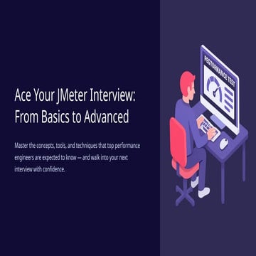 Performance testing with jmeter | PDF