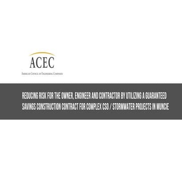 Bowen Presentation to 2015 ACEC Conference