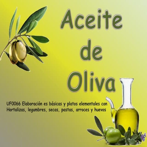 Aceite de oliva 
