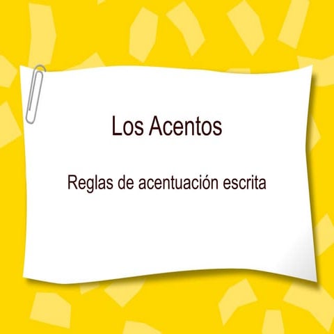 Acentos