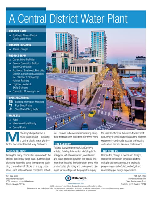 A Central District Water Plant