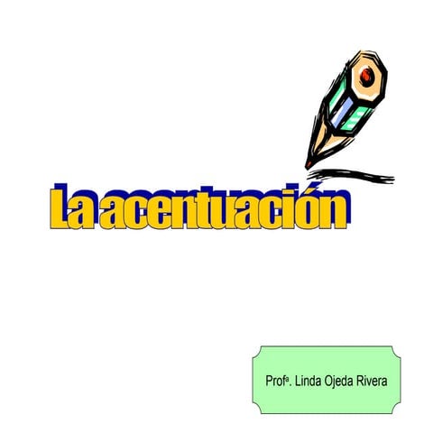 Acentuación
