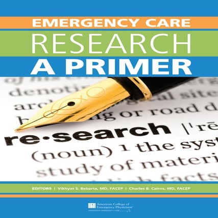 ACEP EM Research Primer