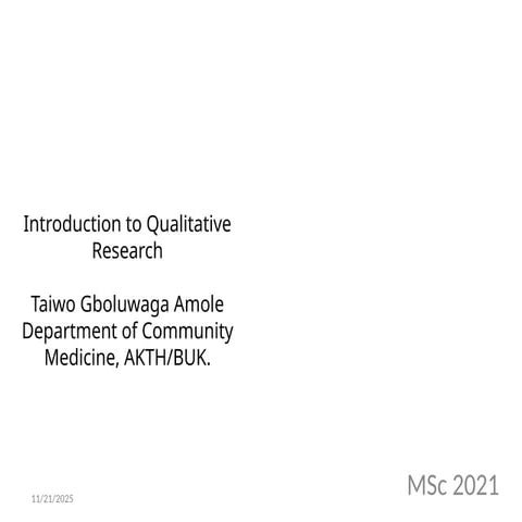 Qualitative research methodology ppt .pptx