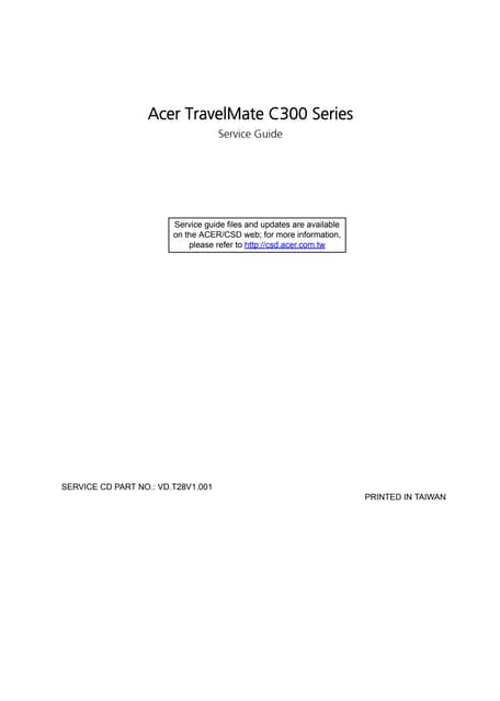 Acer c300 tmc300sg