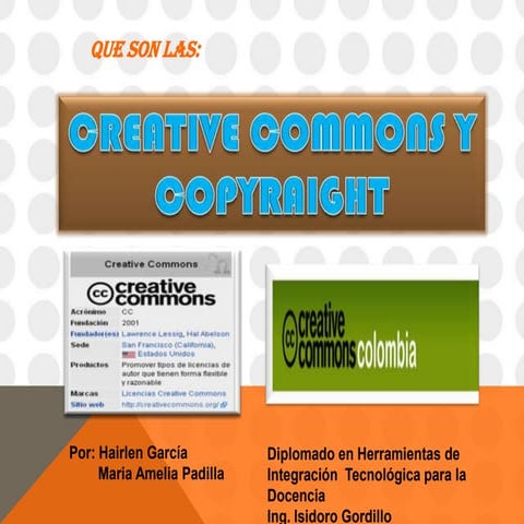 Acerca de creative commons