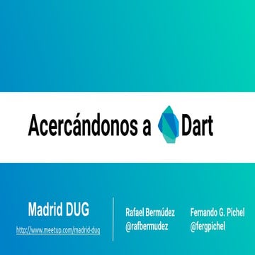 Acercádonos a Dart | PDF