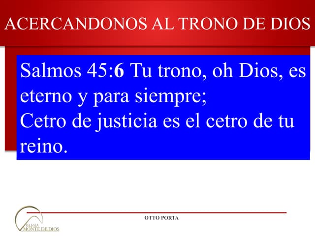 Dios sigue sentado en su trono. 