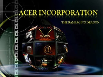 ACER CASE STUDY SOLUTION