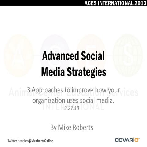 3 Advanced Non-Profit Social Media Best Practices - ACES International