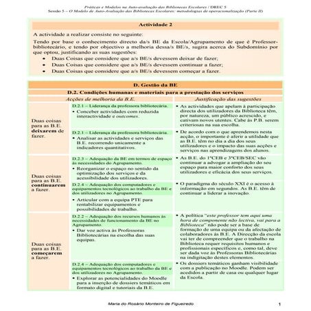 Acções Futuras    D2