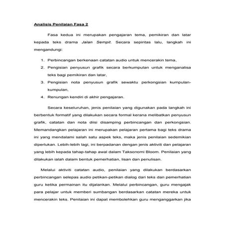 Acf422 fasa2 tema pemikiran latar analisis penilaian