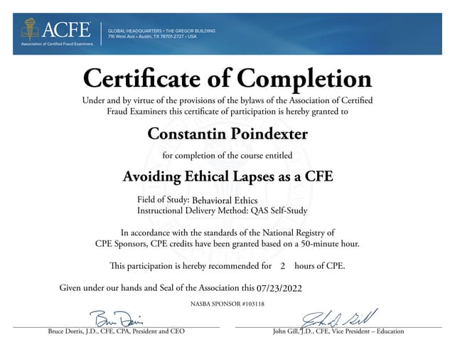 CFE-Law学習体験談