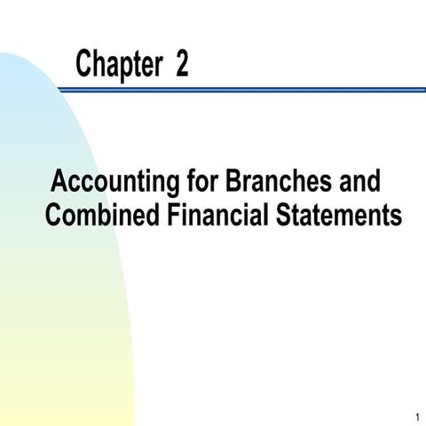Branch Accounting PPT | PPTX