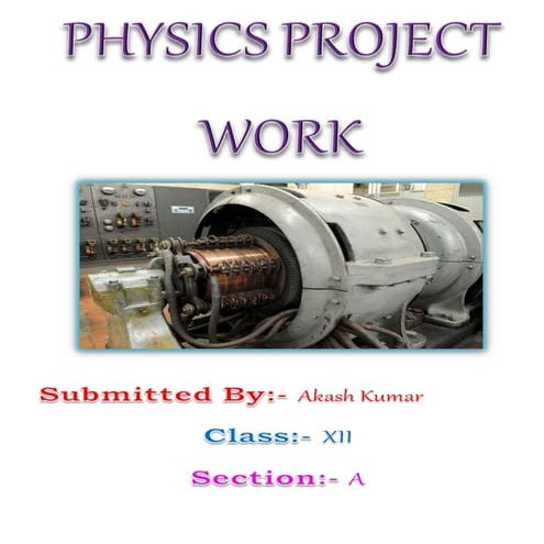 Ac generator | DOCX
