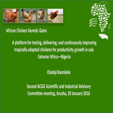 A platform for testing, delivering, and continuously improving tropically-ada...