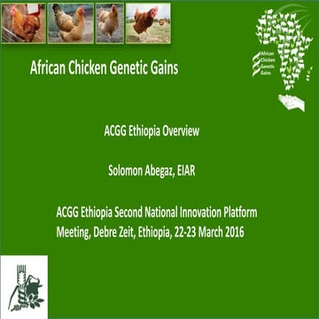 ACGG Ethiopia overview