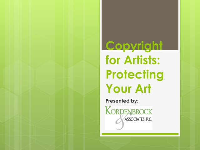 Copyright for Artists: Protecting Your Art