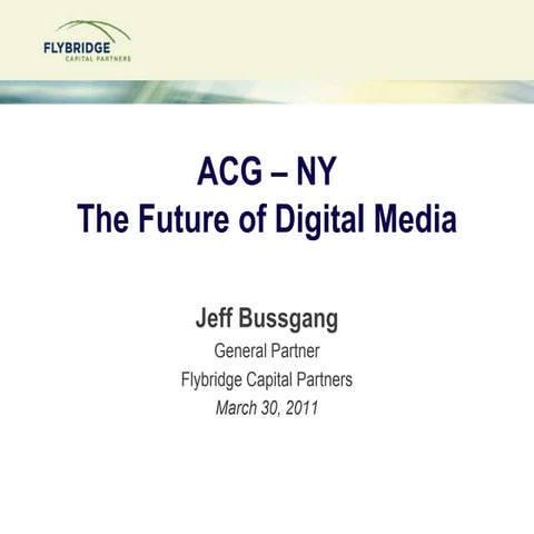 Acg ny presentation   3-30-11