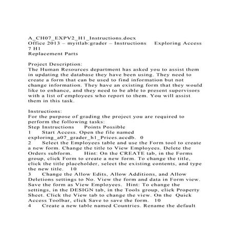 A_CH07_EXPV2_H1_Instructions.docxOffice 2013 – myitlabgrader .docx