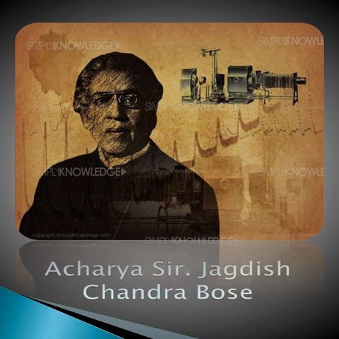 jagdish chandra bose