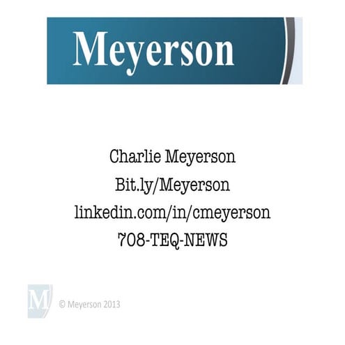 A cheer for email - Charlie Meyerson