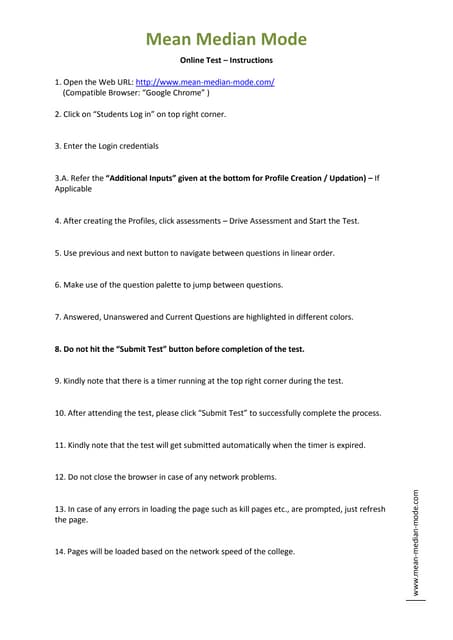 Acheron test instructions