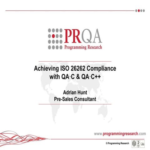 Achieve iso 26262 certification