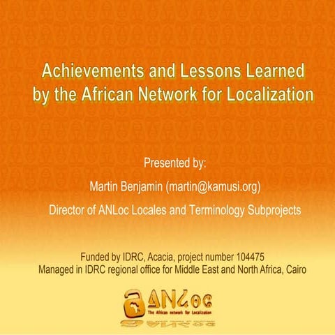 Achievement And Lessons Learned By An Loc