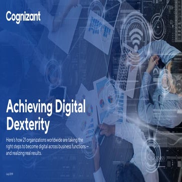 Achieving Digital Dexterity