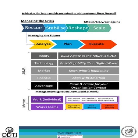 Achieving the best possible organisation crisis outcome (New Normal)