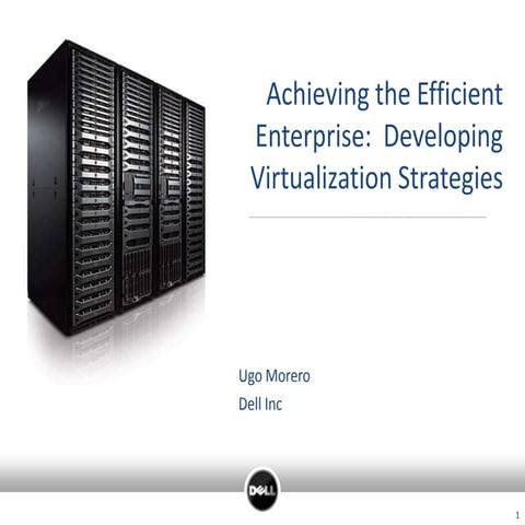 Achieving The Efficient Enterprise  Developing Virtualization Strategies