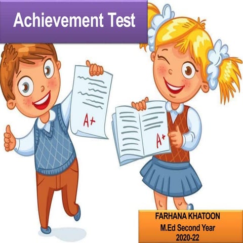 Achievment Test.pptx