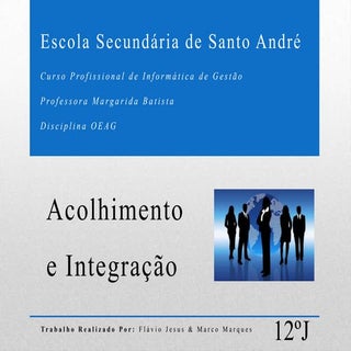 Acholhimento e integração