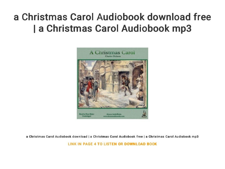 a Christmas Carol Audiobook download free | a Christmas Carol Audiobo…