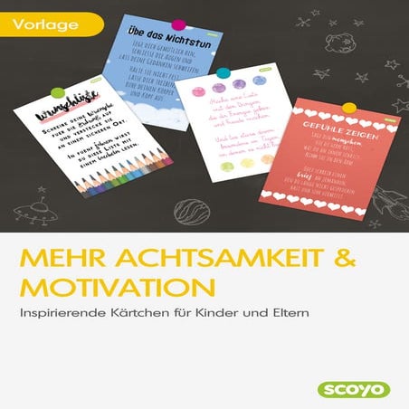 Achtsamkeitsübungen für Kinder: Vorlage zum Ausdrucken