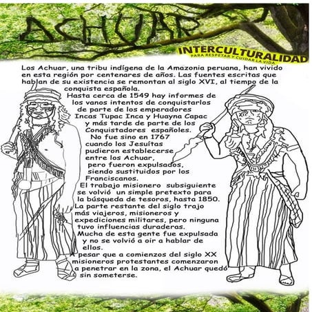 Dibujos de Achuar | PDF