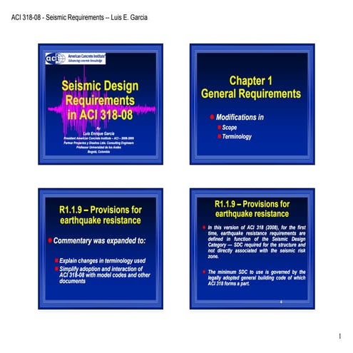 Aci 318 08-seismic-requirements-l e garcia