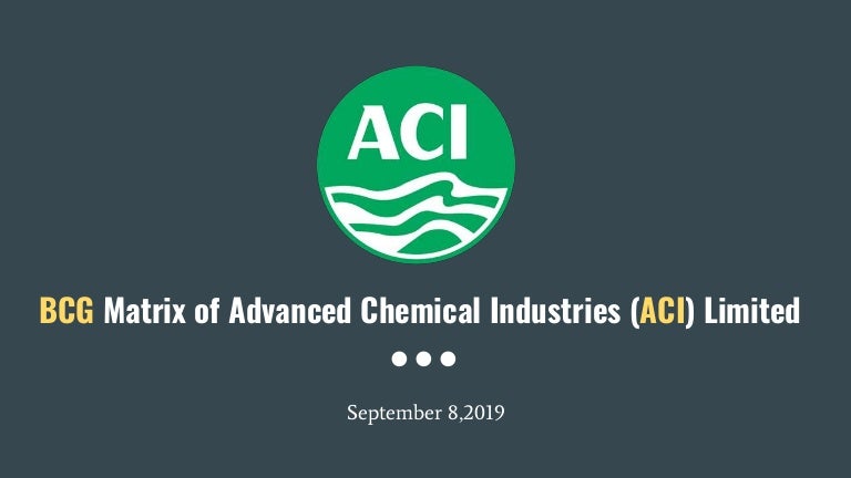 bcg matrix of aci bcg matrix of aci