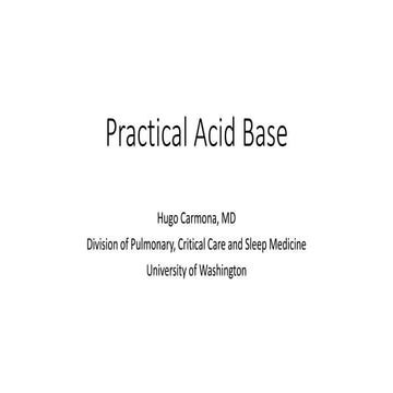 Presentation 2006 Rcsw Acid Base Analysis | PPT