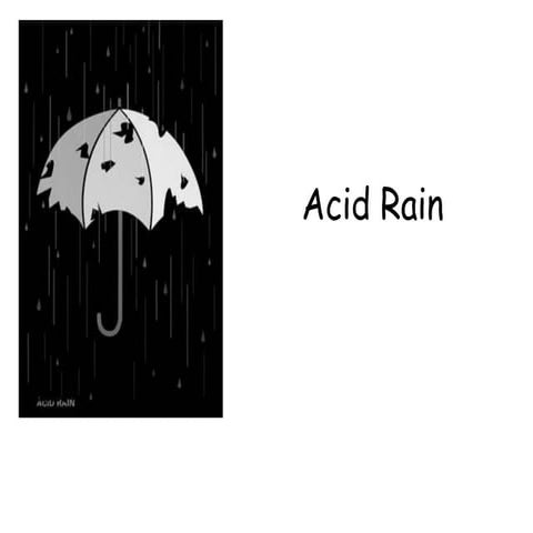 Acid rain