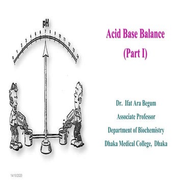 Acid base balance (updated in 2020) | PPT