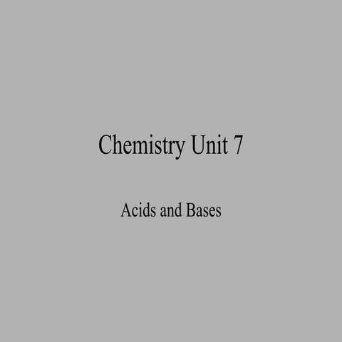 Acid base notes