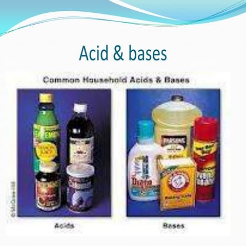 Acid & bases