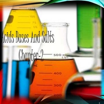 Acid bases n salts