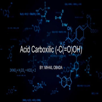 Acid carboxilic