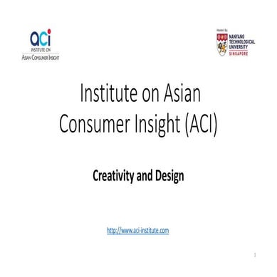 ACI design and creativity slides 2019 day3