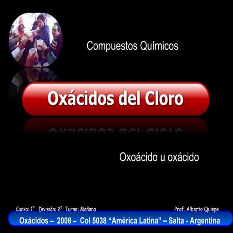 Ácidos del Cloro